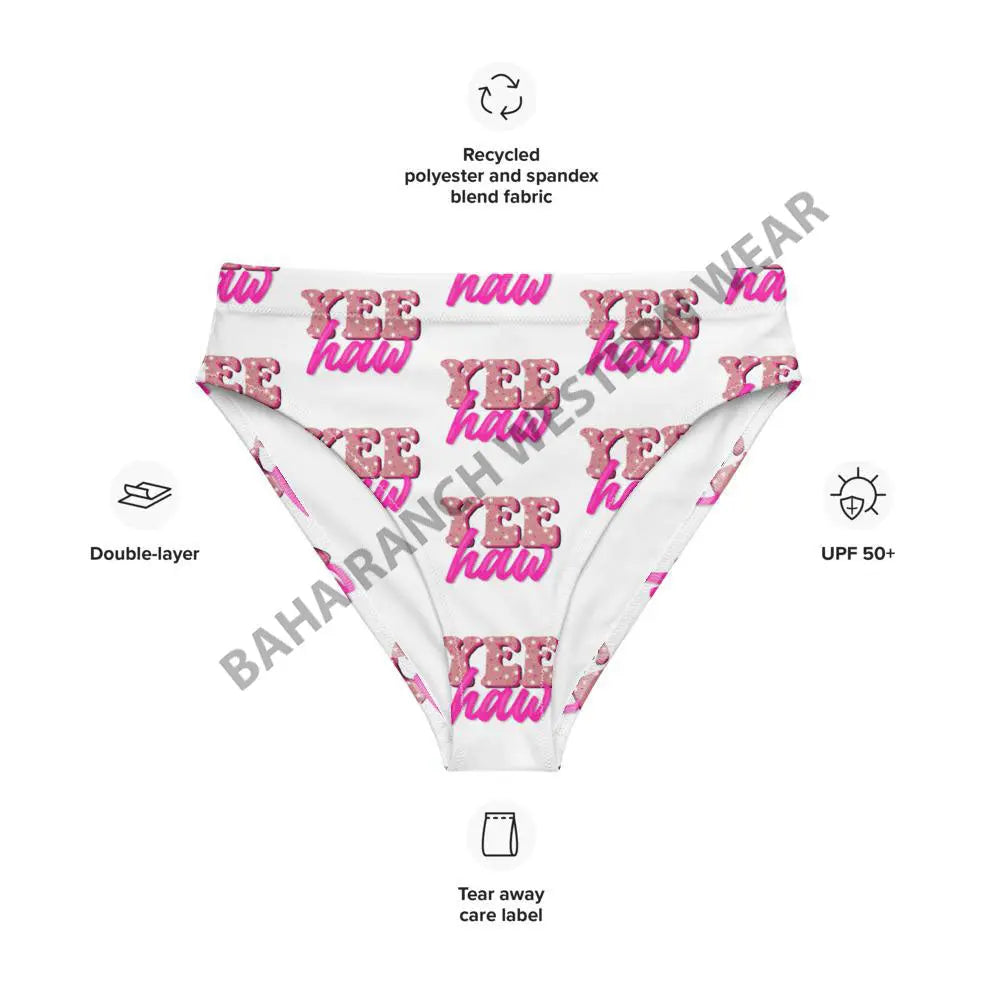 Yeehaw Bikini Bottom Baha Ranch Western Wear