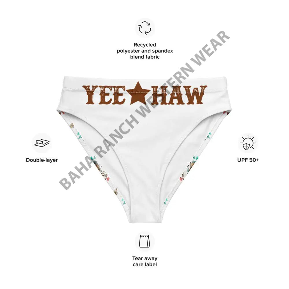 Yeehaw Bikini Bottom Baha Ranch Western Wear