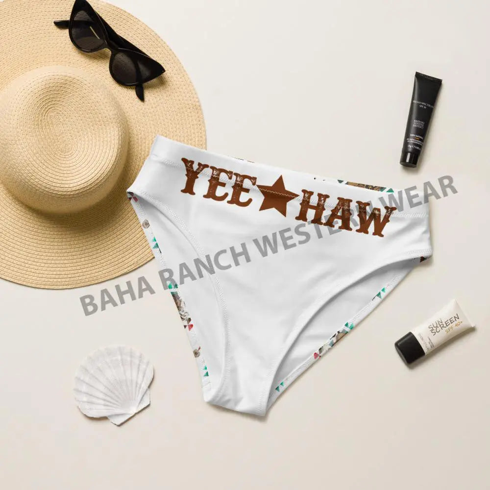 Yeehaw Bikini Bottom Baha Ranch Western Wear