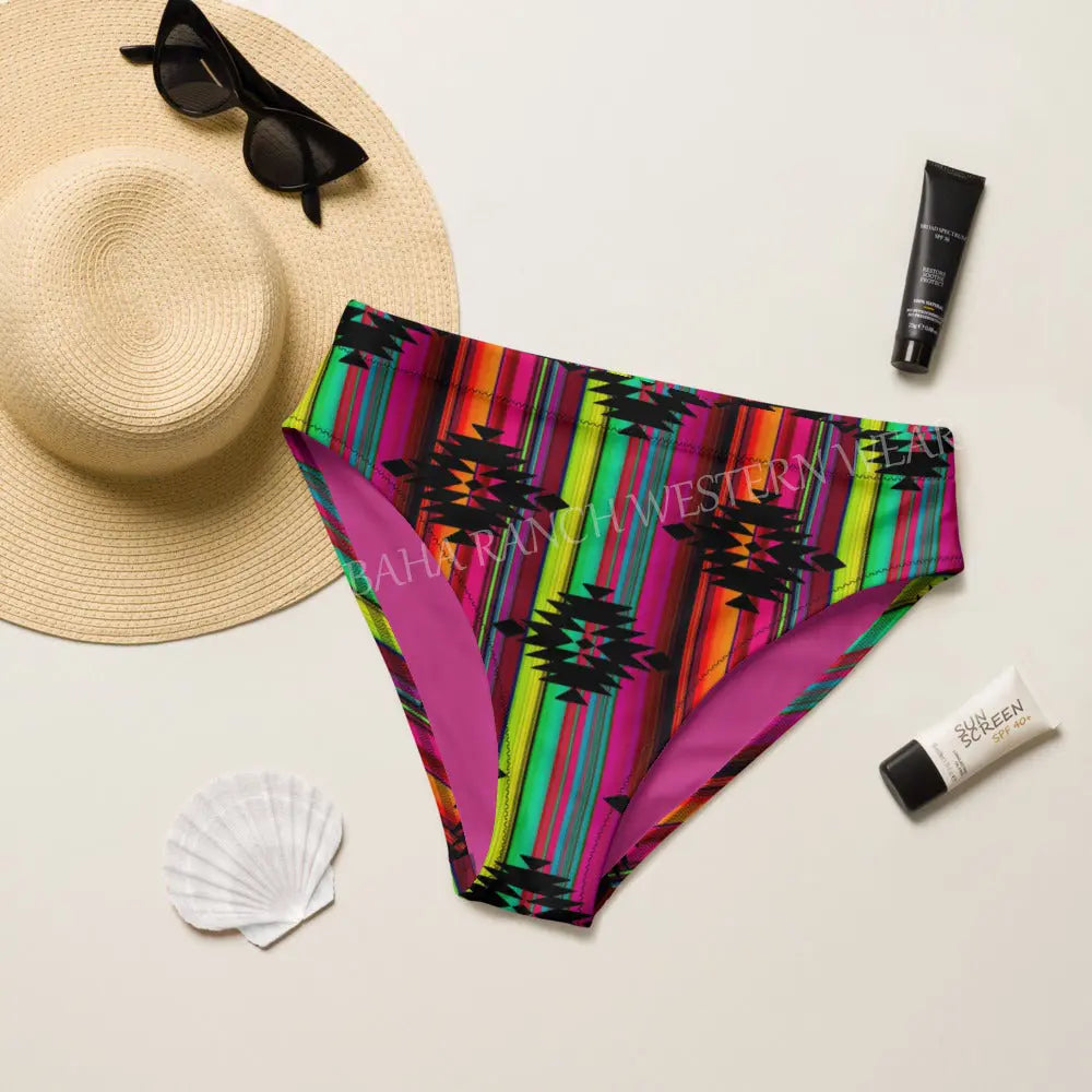 Baha Ranch Yeehaw Aztec Serape Bikini Bottom Baha Ranch Western Wear