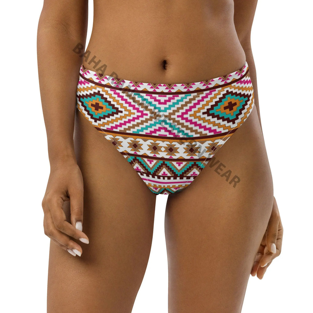 Baha Ranch Yeehaw Multi Aztec Bikini Bottom Baha Ranch Western Wear