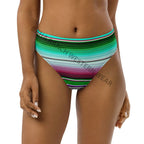 Baha Ranch Yeehaw Aqua Serape Bikini Bottom Baha Ranch Western Wear