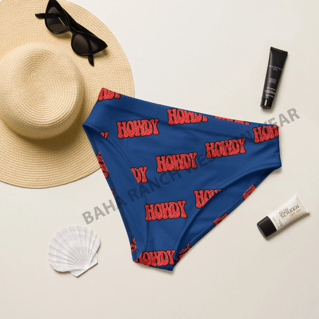 Baha Ranch Yeehaw Howdy Bikini Bottom Baha Ranch Western Wear