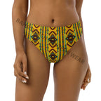 Baha Ranch Yeehaw Mustard Aztec Bikini Bottom Baha Ranch Western Wear