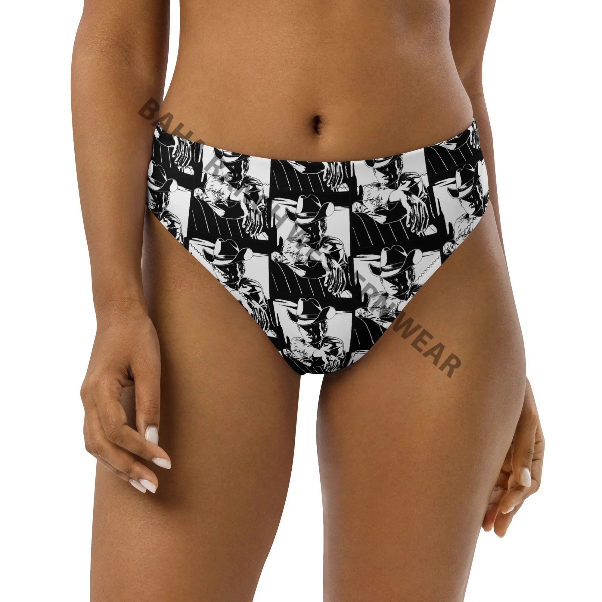 Baha Ranch Yeehaw Vintage Cowboy Bikini Bottom Baha Ranch Western Wear