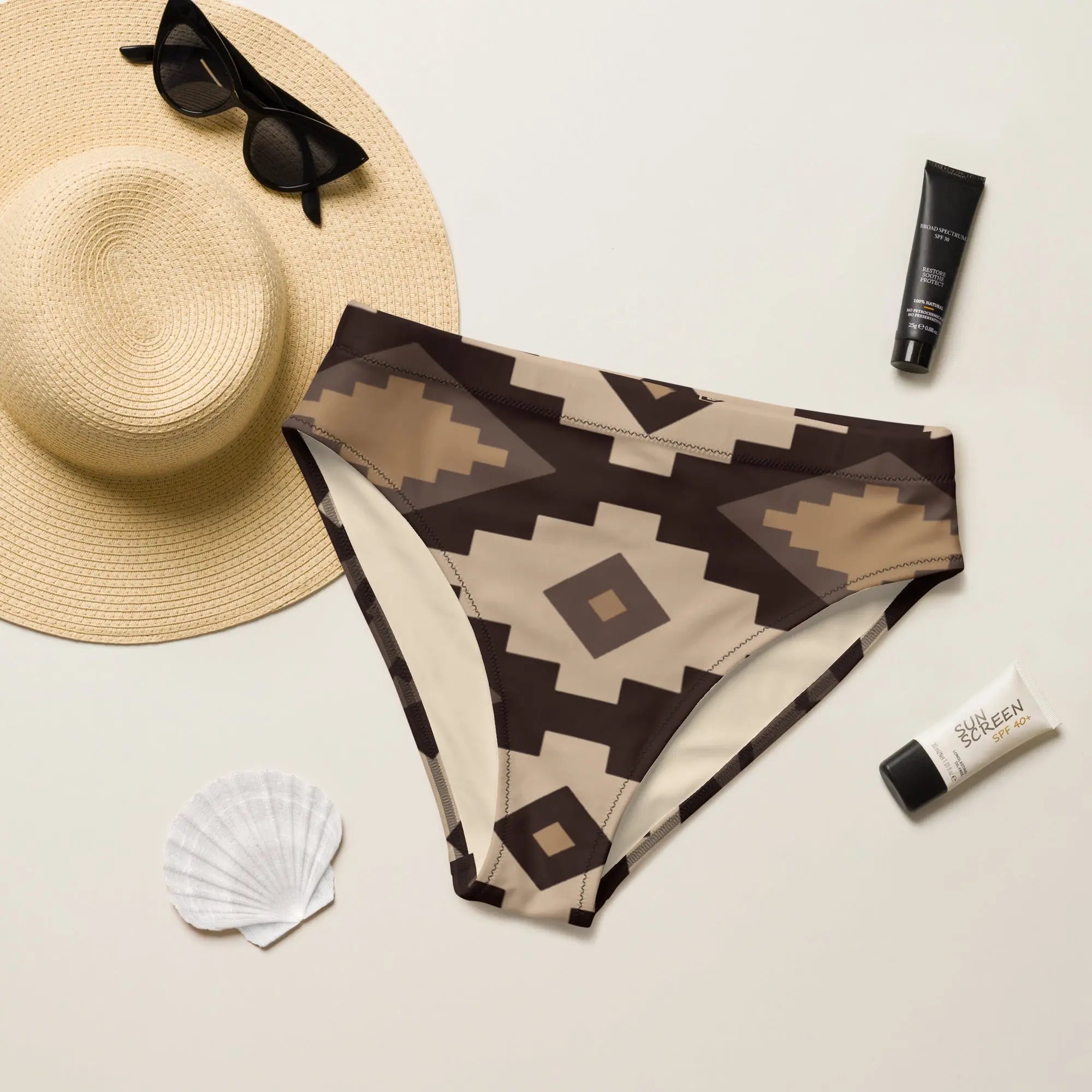 Baha Ranch Yeehaw Southwestern Earth Bikini Bottom Baha Ranch Western Wear
