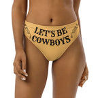 Baha Ranch Yeehaw Let's Be Cowboys Bikini Bottom Baha Ranch Western Wear