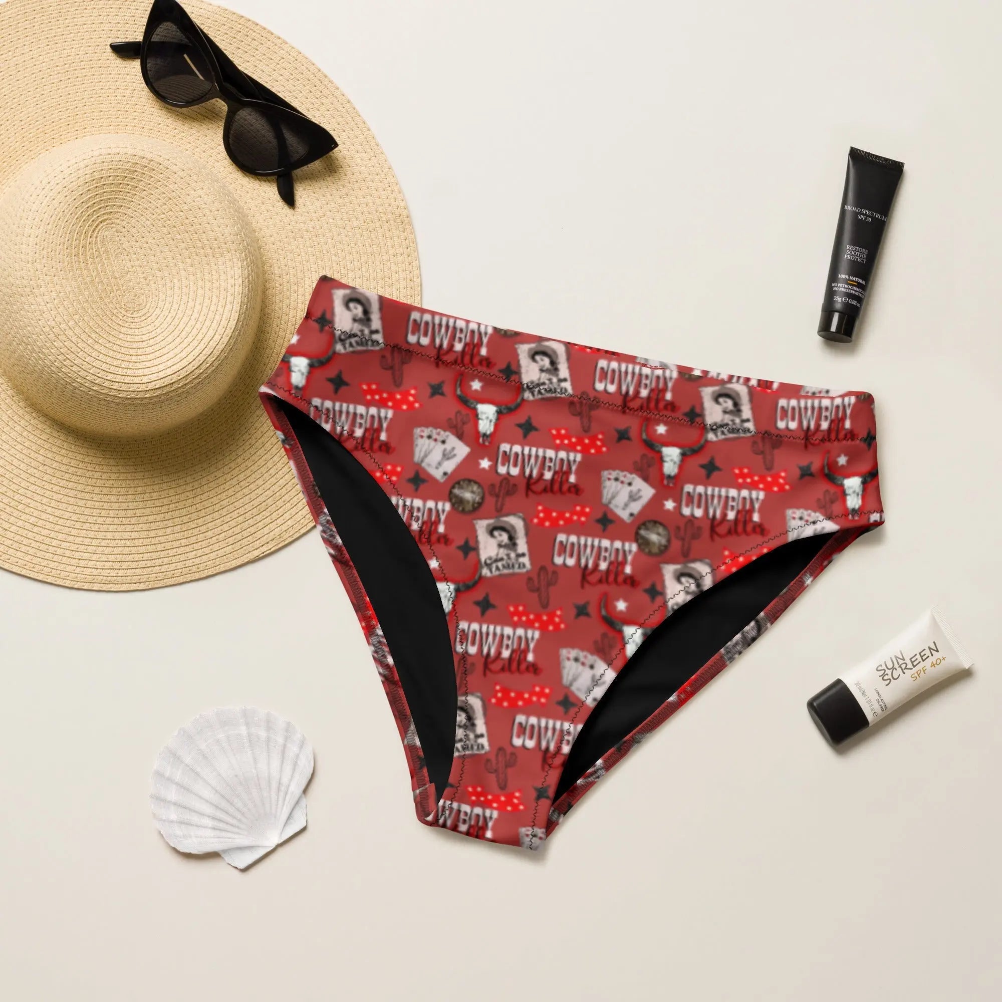 Baha Ranch Yeehaw Cowboy Killer Bikini Bottom Baha Ranch Western Wear