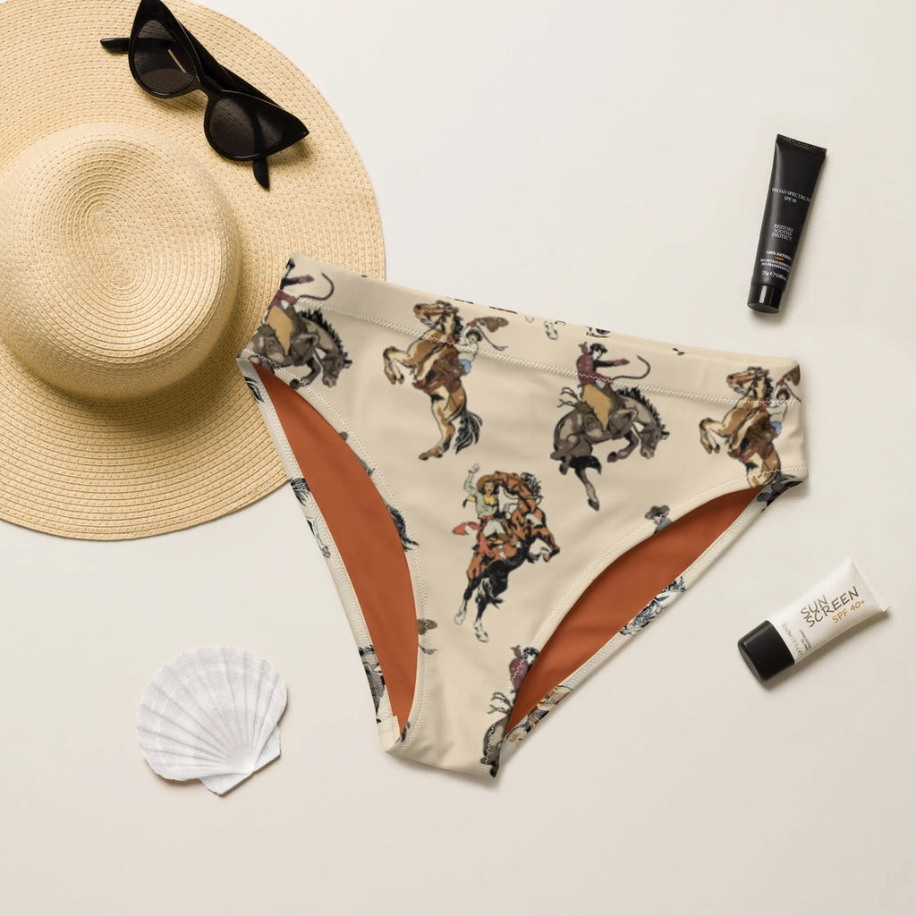 Baha Ranch Yeehaw Vintage Cowgirl Bikini Bottom Baha Ranch Western Wear