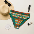 Baha Ranch Yeehaw Mustard Aztec Bikini Bottom Baha Ranch Western Wear