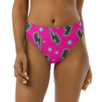 Baha Ranch Yeehaw Leopard Lightning Bikini Bottom Baha Ranch Western Wear