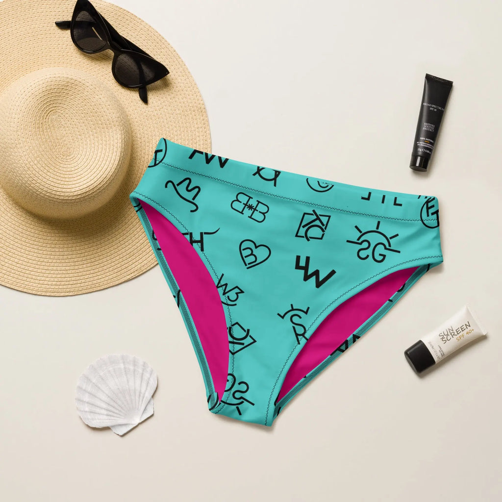 Baha Ranch Yeehaw Turquoise Brands Bikini Bottom Baha Ranch Western Wear