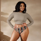 Baha Ranch Yeehaw Cocoa Aztec Bikini Bottom Baha Ranch Western Wear