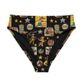 Baha Ranch Yeehaw Vintage Cowgirl Collage Bikini Bottom Baha Ranch Western Wear