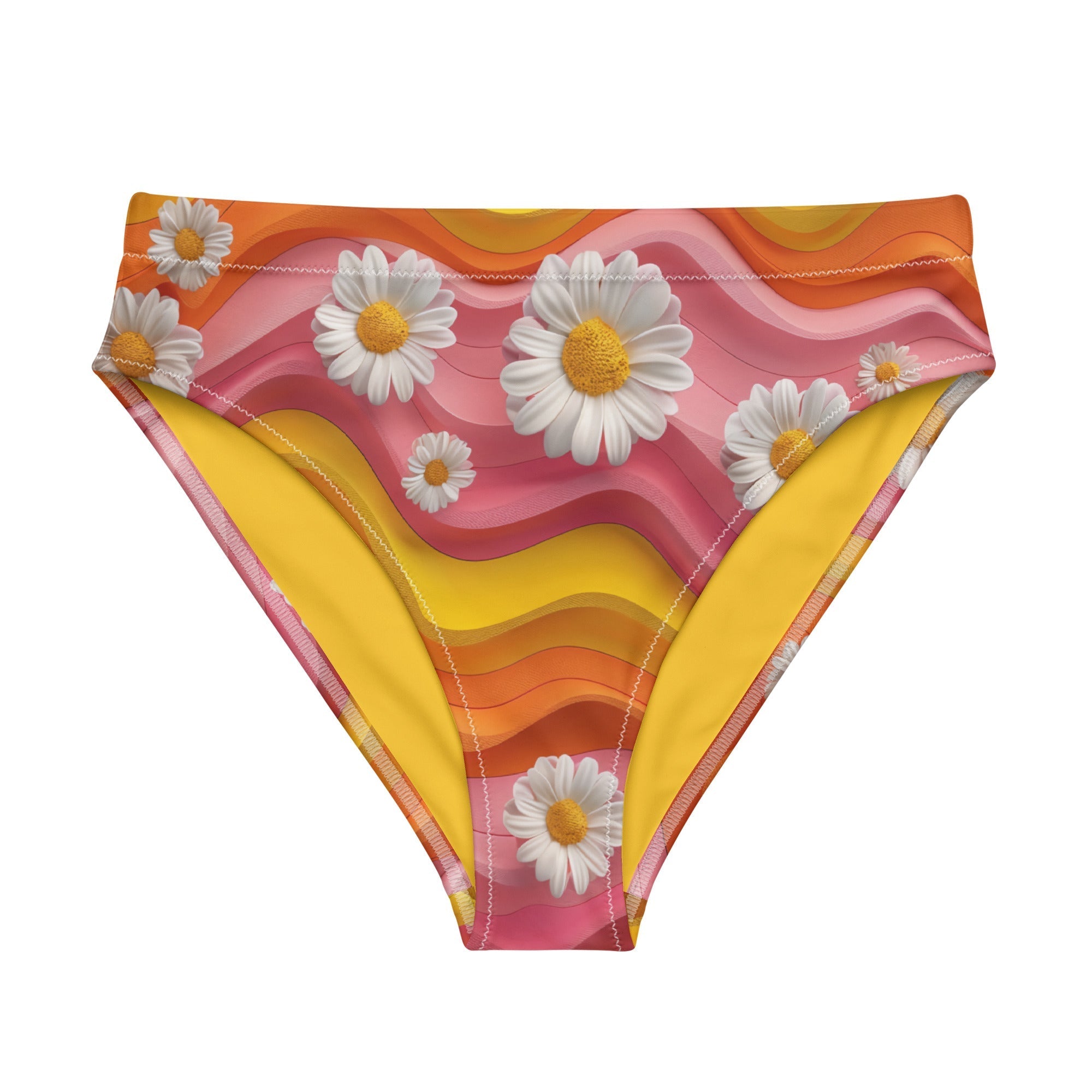Baha Ranch Yeehaw Groovy Floral Bikini Bottom Baha Ranch Western Wear