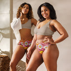 Baha Ranch Yeehaw Groovy Floral Bikini Bottom Baha Ranch Western Wear