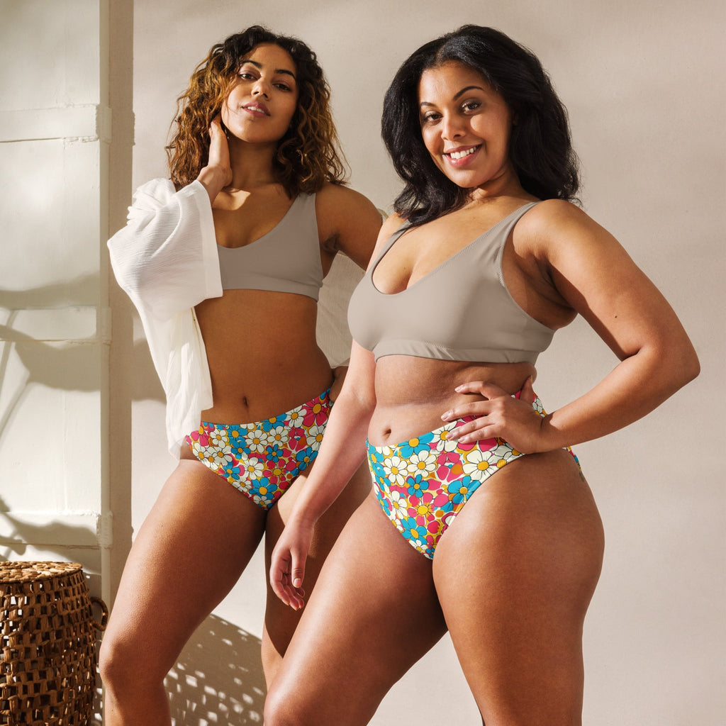 Baha Ranch Yeehaw Flower Child Retro Bikini Bottom Baha Ranch Western Wear