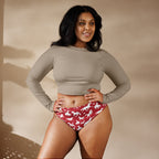 Baha Ranch Yeehaw Red Rodeo Cowboy Bikini Bottom Baha Ranch Western Wear