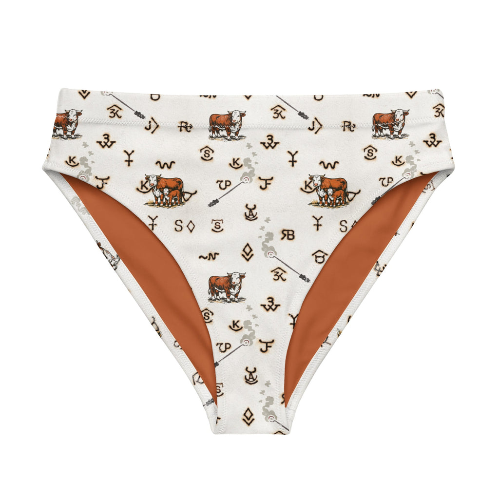 Baha Ranch Yeehaw Hereford Brands Bikini Bottom Baha Ranch Western Wear