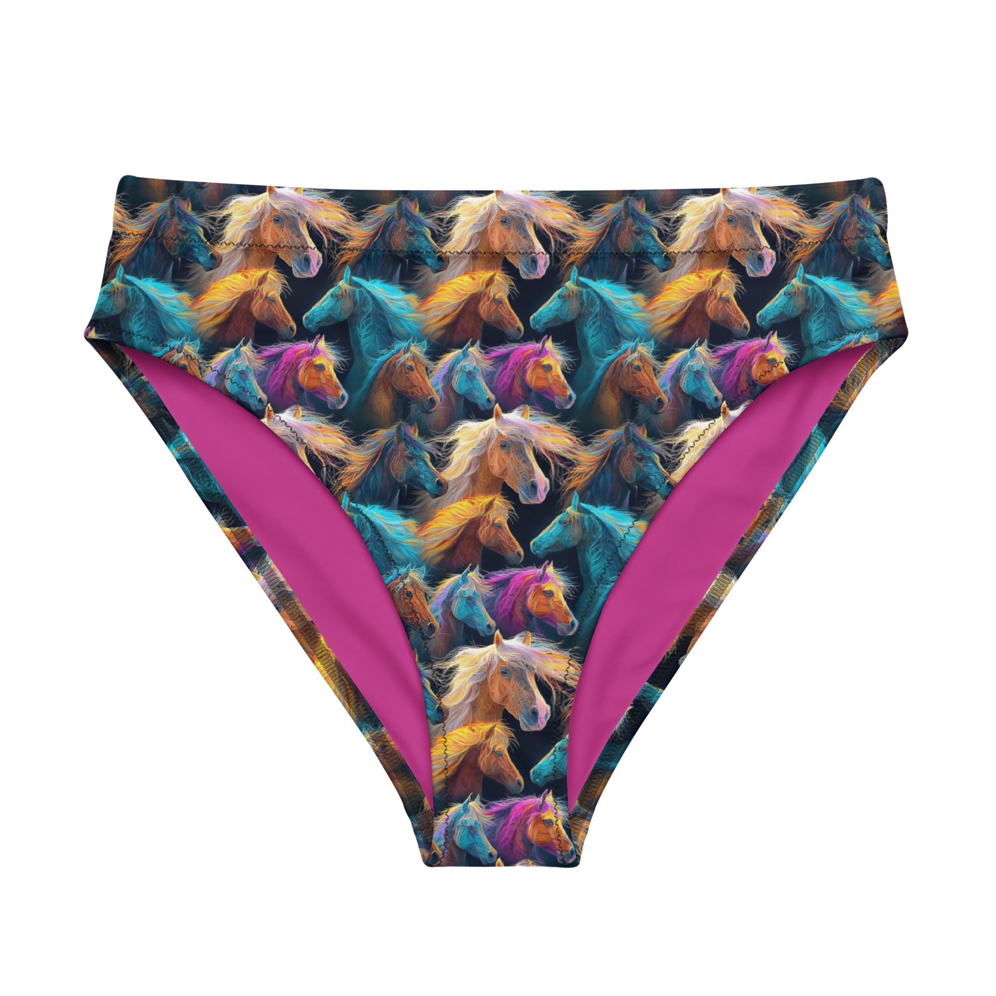 Baha Ranch Yeehaw Wild Horses Bikini Bottom Baha Ranch Western Wear