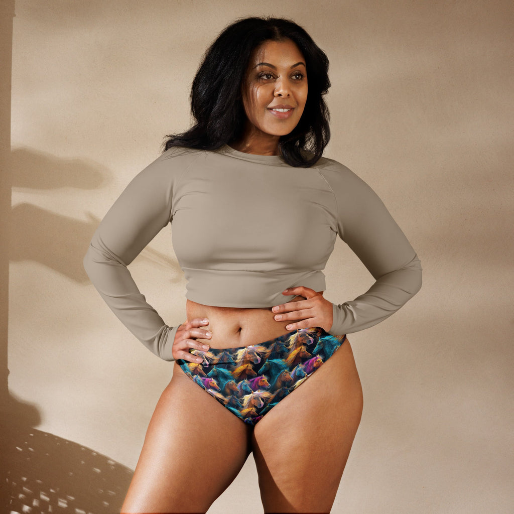 Baha Ranch Yeehaw Wild Horses Bikini Bottom Baha Ranch Western Wear