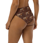 Baha Ranch Yeehaw Leather & Longhorns Bikini Bottom Baha Ranch Western Wear