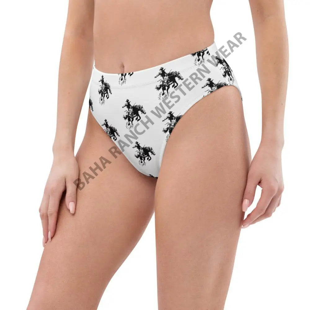 Yeehaw Rodeo Cowboy Bikini Bottom Baha Ranch Western Wear