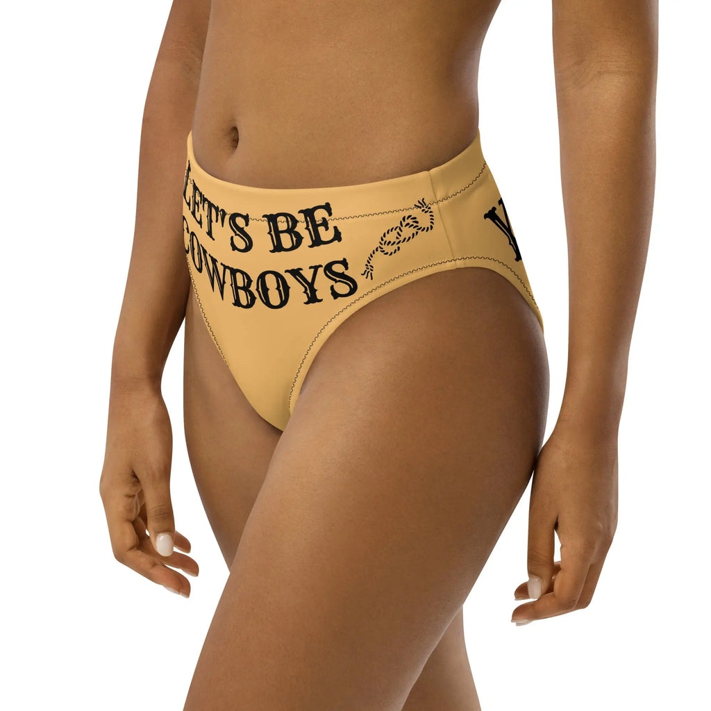 Baha Ranch Yeehaw Let's Be Cowboys Bikini Bottom Baha Ranch Western Wear