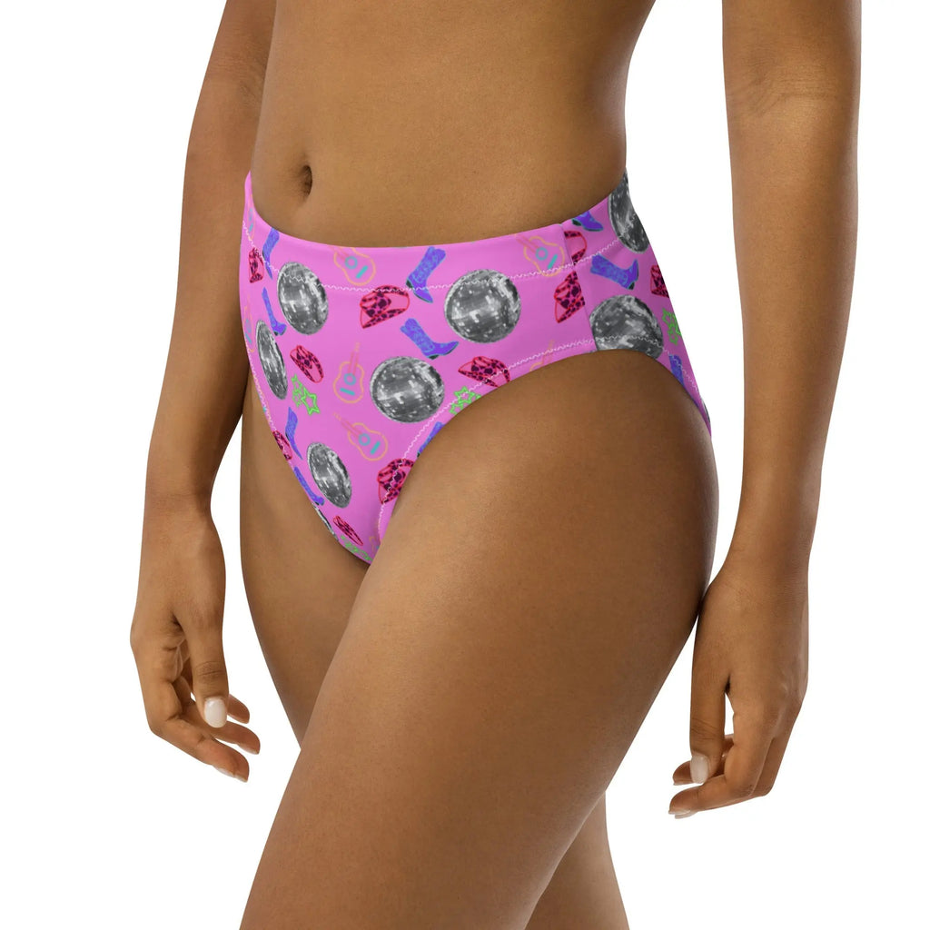 Baha Ranch Yeehaw Disco Cowgirl Bikini Bottom Baha Ranch Western Wear