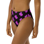 Baha Ranch Yeehaw Purple Neon Cactus Bikini Bottom Baha Ranch Western Wear