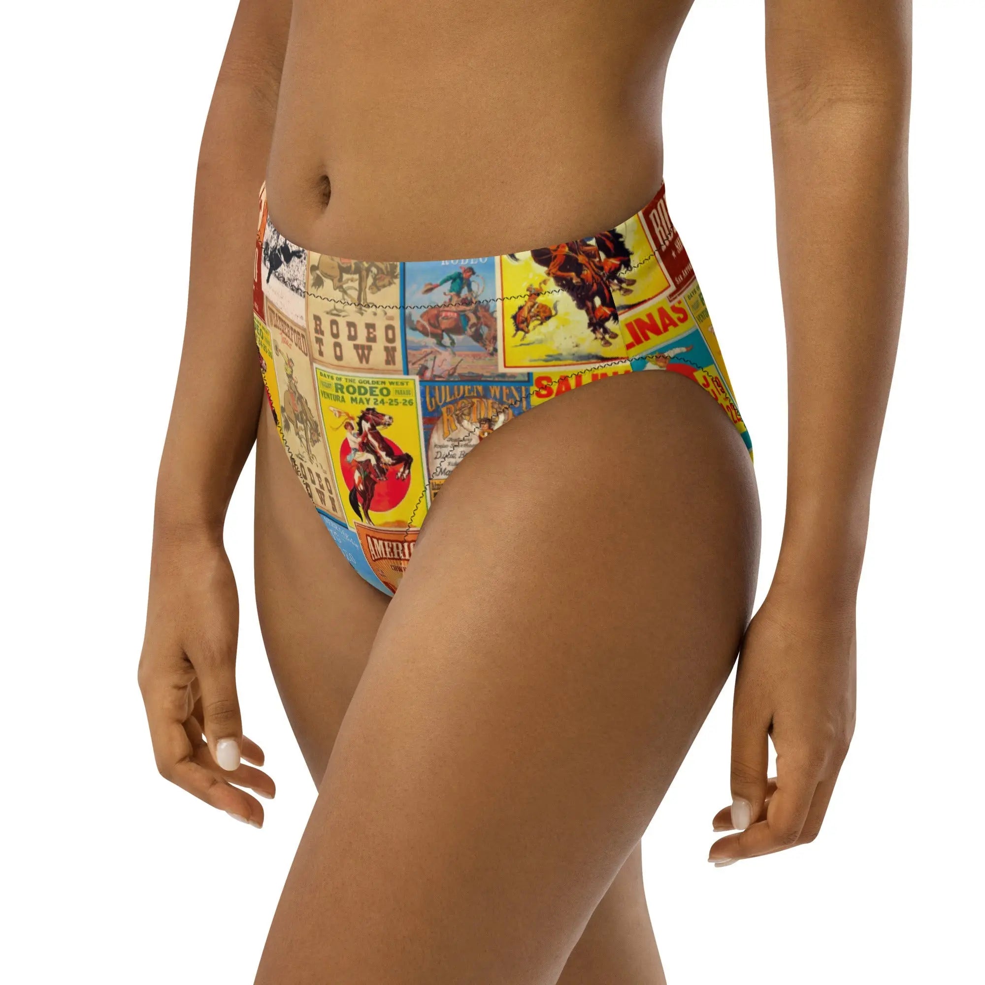 Baha Ranch Yeehaw Vintage Rodeo Bikini Bottom Baha Ranch Western Wear