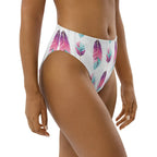 Baha Ranch Yeehaw Boho Feather Bikini Bottom Baha Ranch Western Wear