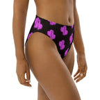 Baha Ranch Yeehaw Purple Neon Cactus Bikini Bottom Baha Ranch Western Wear