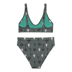 Yeehaw Aztec Bull Skull Bikini Baha Ranch Western Wear