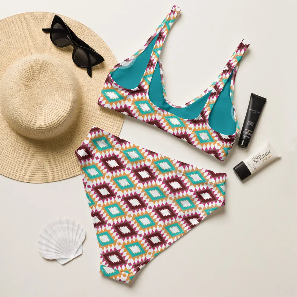 Baha Ranch Yeehaw Aztec Print Bikini Baha Ranch Western Wear