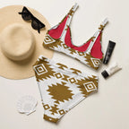 Baha Ranch Yeehaw Bold Brown Aztec Bikini Baha Ranch Western Wear