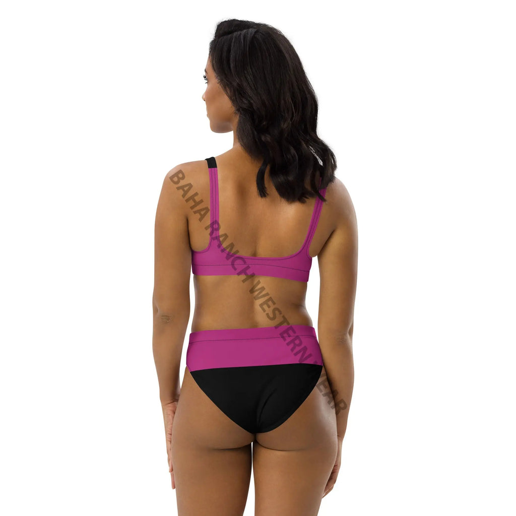 Baha Ranch Yeehaw Pink Bronc Bikini Baha Ranch Western Wear