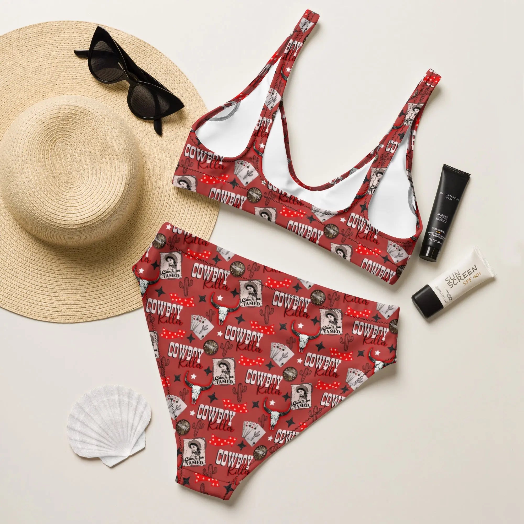 Baha Ranch Yeehaw Cowboy Killer Bikini Baha Ranch Western Wear