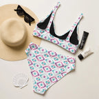 Baha Ranch Yeehaw Pink Turquoise Bikini Baha Ranch Western Wear
