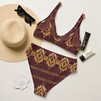 Baha Ranch Yeehaw Gold Aztec Bikini Baha Ranch Western Wear