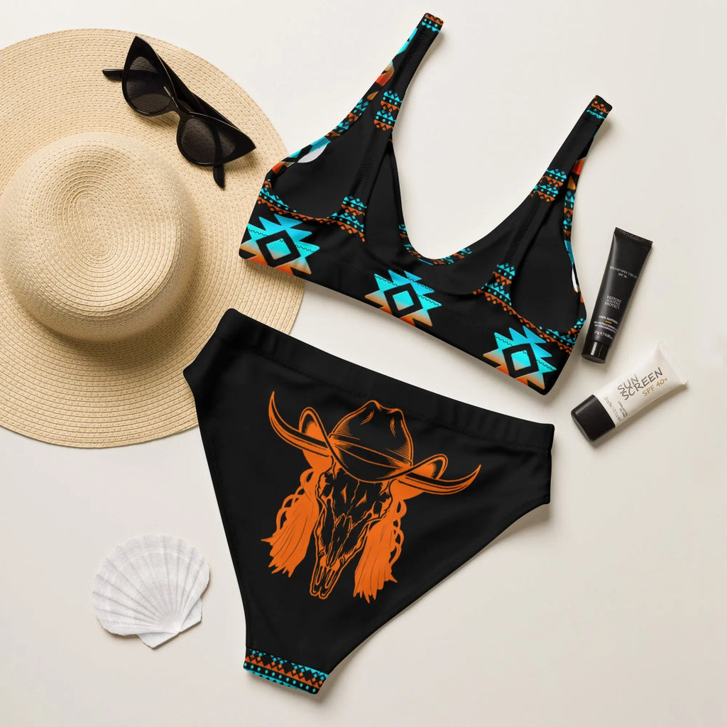 Mullet Cowboy Aztec Bikini Baha Ranch Western Wear