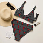 Baha Ranch Yeehaw Red Bull Skull Bikini Baha Ranch Western Wear