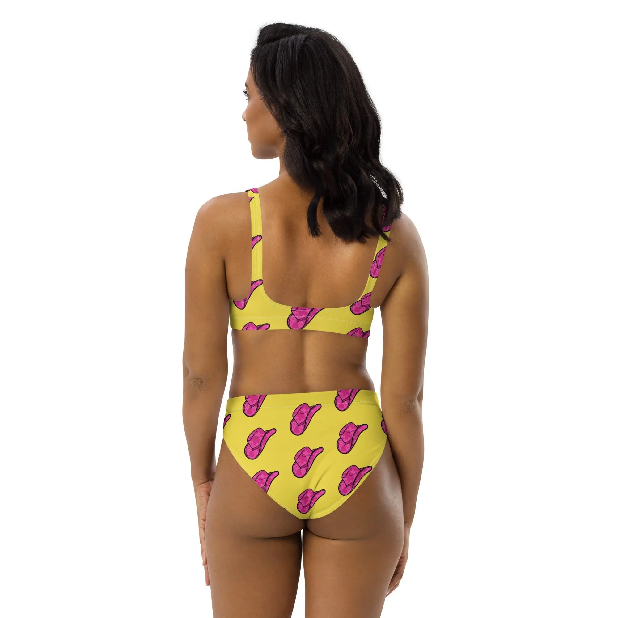 Baha Ranch Yeehaw Pink Hat Bikini Baha Ranch Western Wear