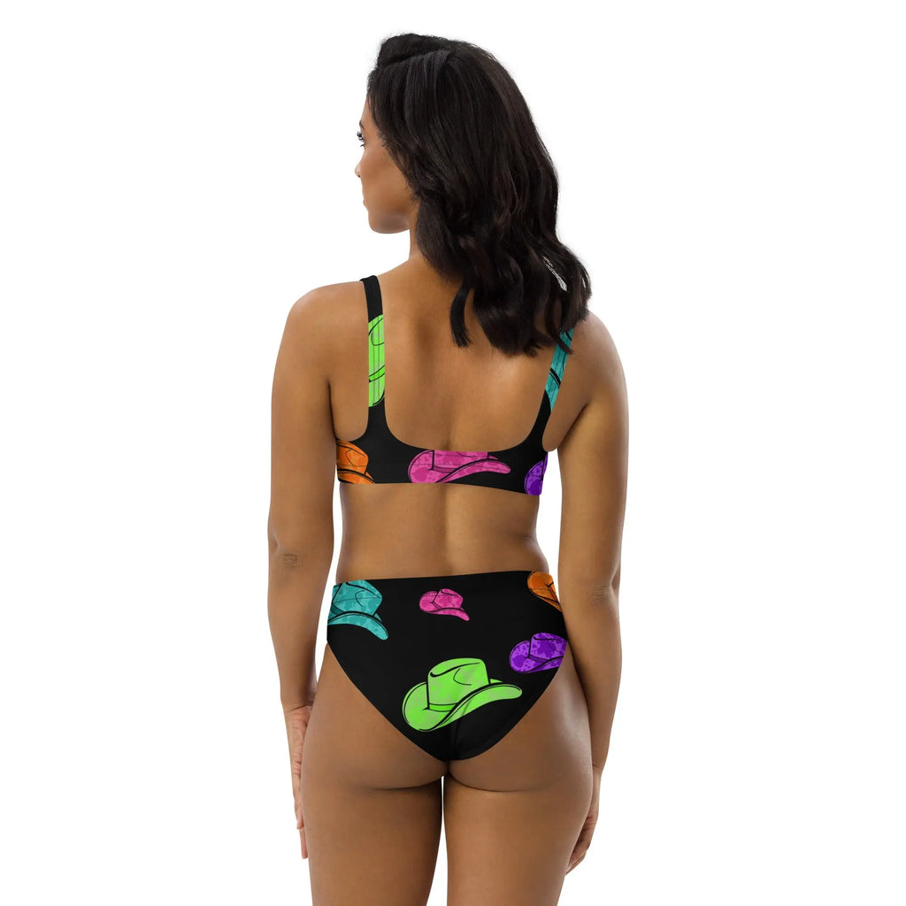 Baha Ranch Yeehaw All Neon Hat Bikini Baha Ranch Western Wear
