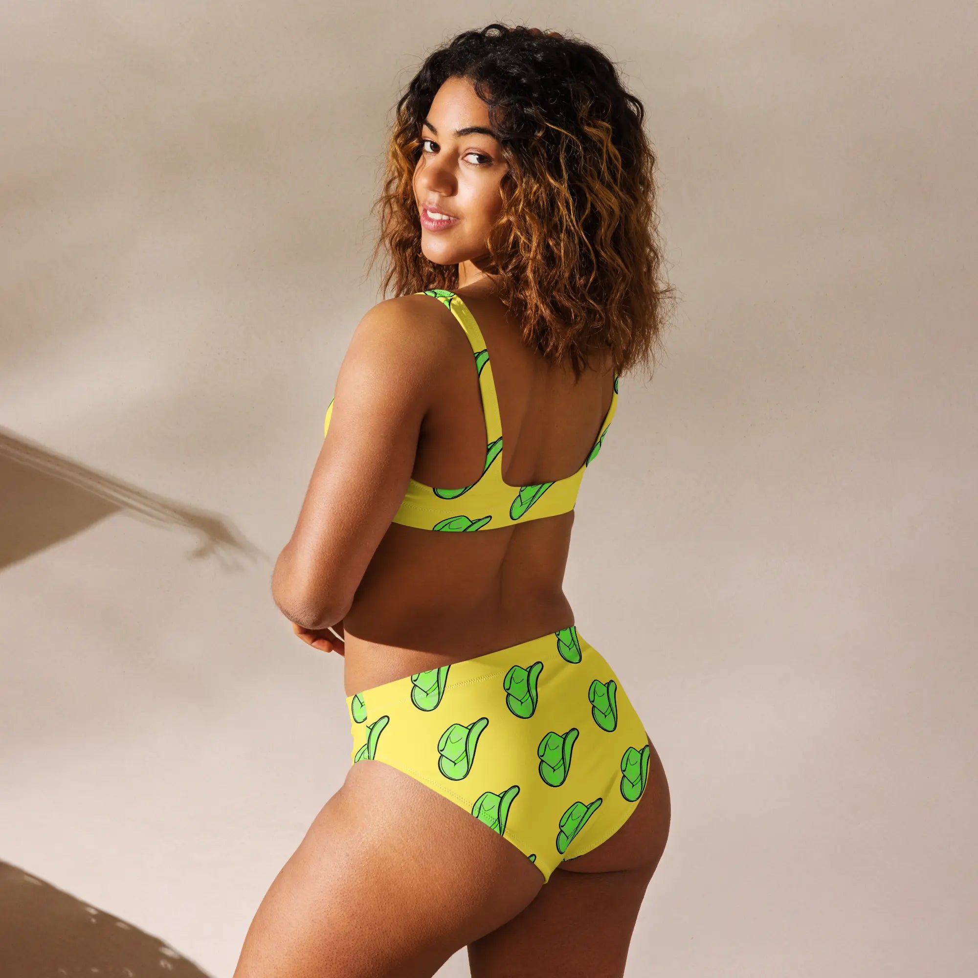 Baha Ranch Yeehaw Green Hat Bikini Baha Ranch Western Wear