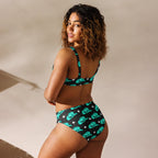 Baha Ranch Yeehaw Turquoise Hat Bikini Baha Ranch Western Wear