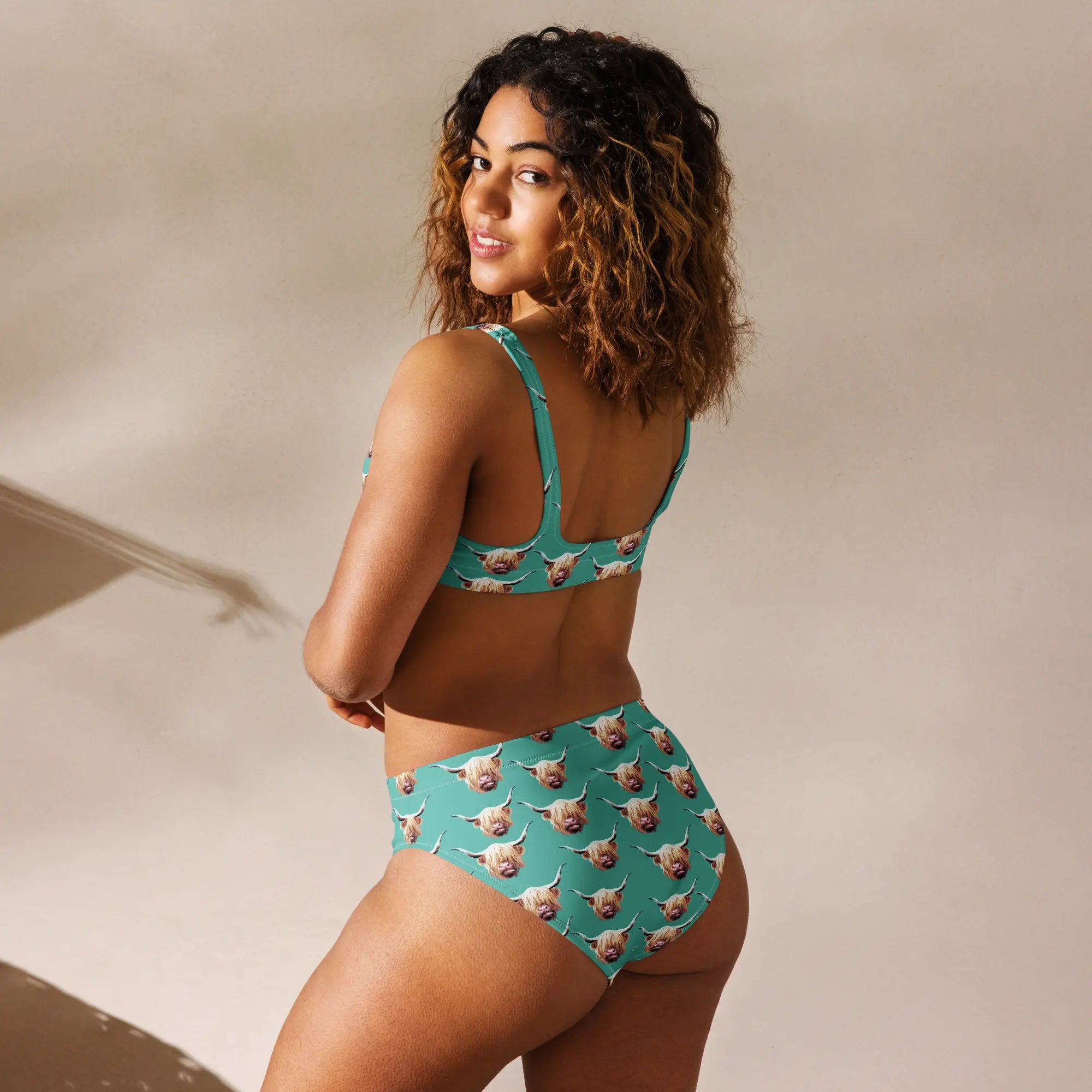 Baha Ranch Yeehaw Highland Cow Bikini Baha Ranch Western Wear