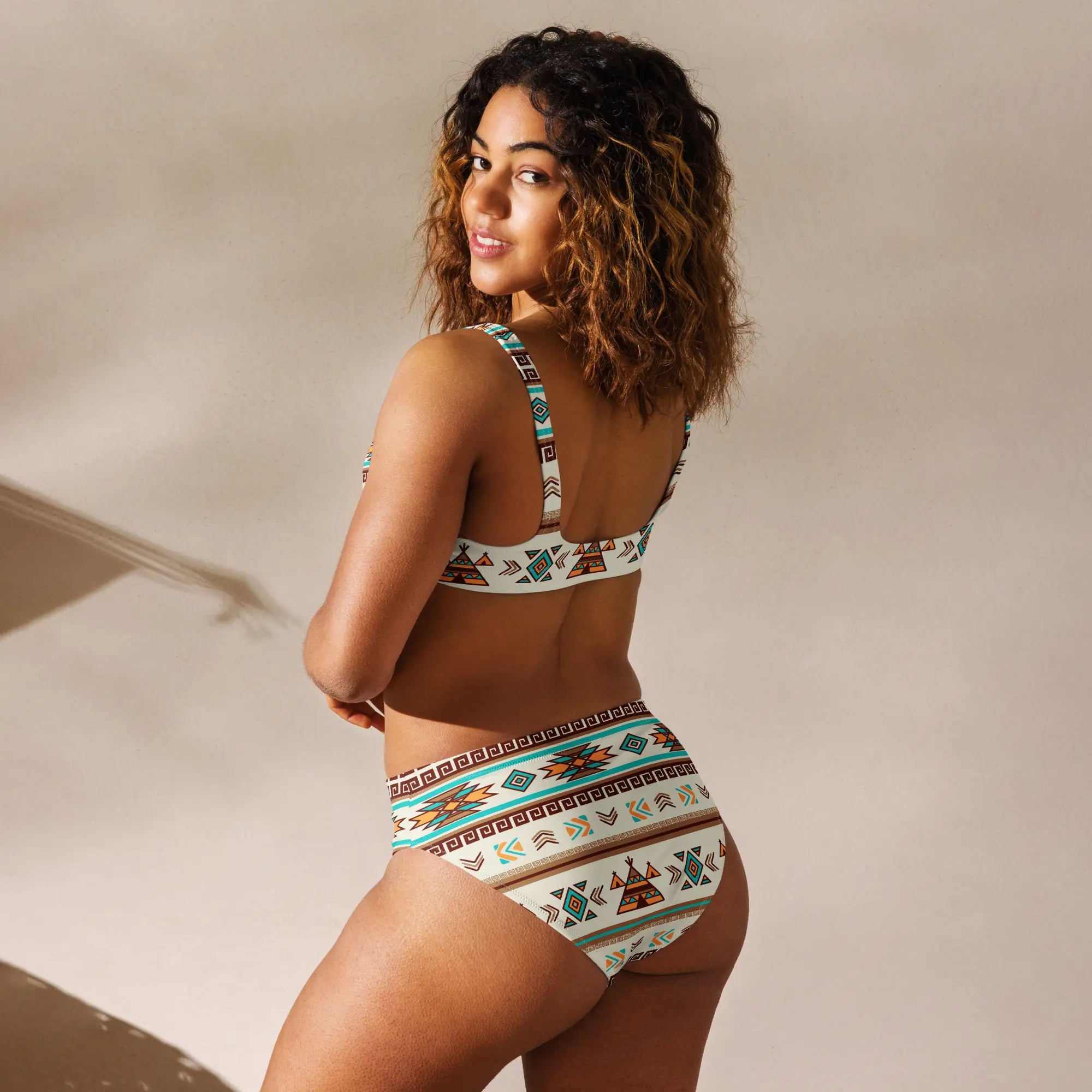 Baha Ranch Yeehaw Turquoise Teepee Bikini Baha Ranch Western Wear