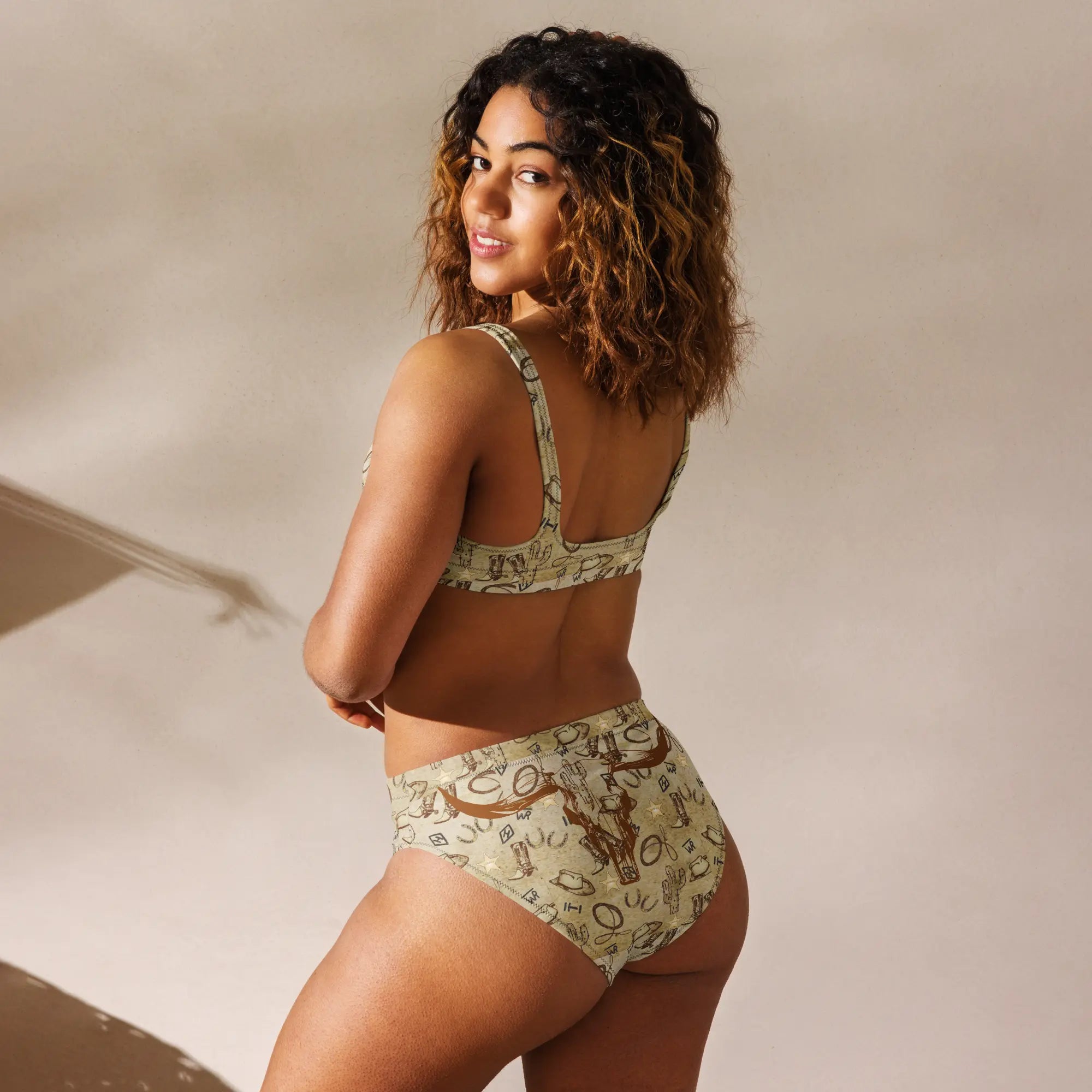 Baha Ranch Yeehaw Vintage Western Bikini Baha Ranch Western Wear