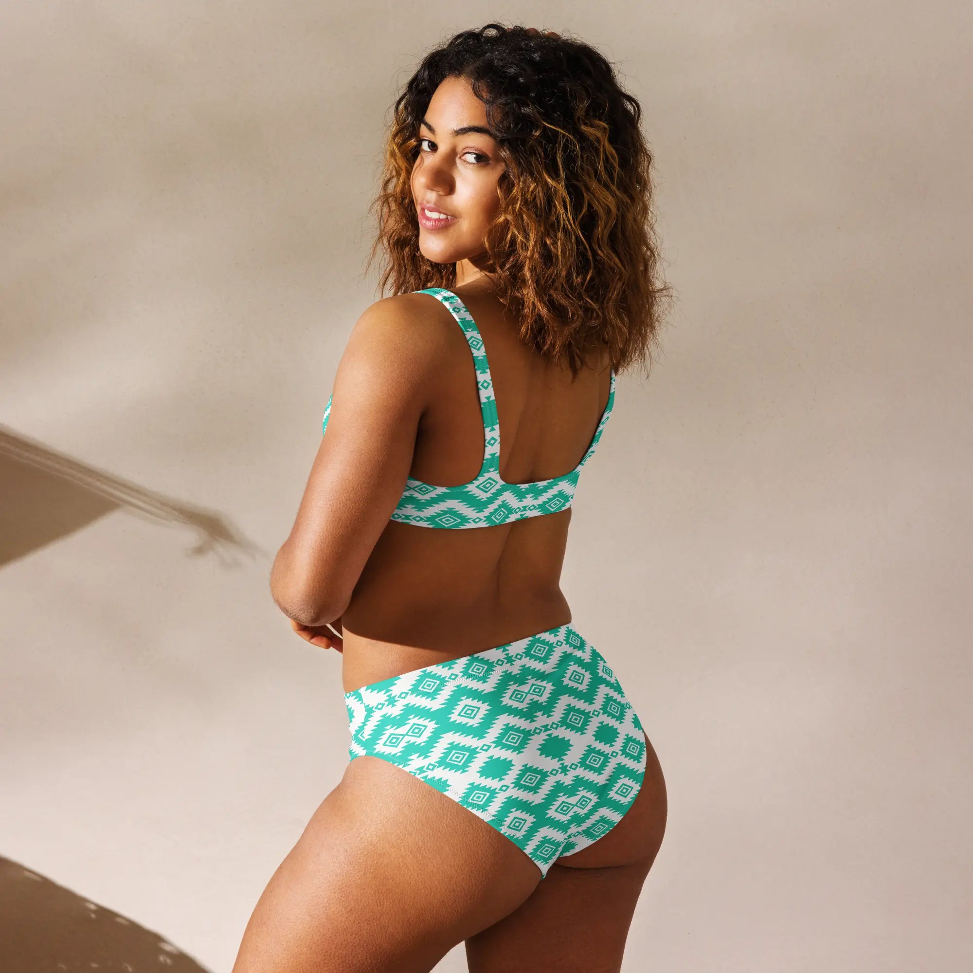 Baha Ranch Yeehaw Turquoise Aztec Bikini Baha Ranch Western Wear